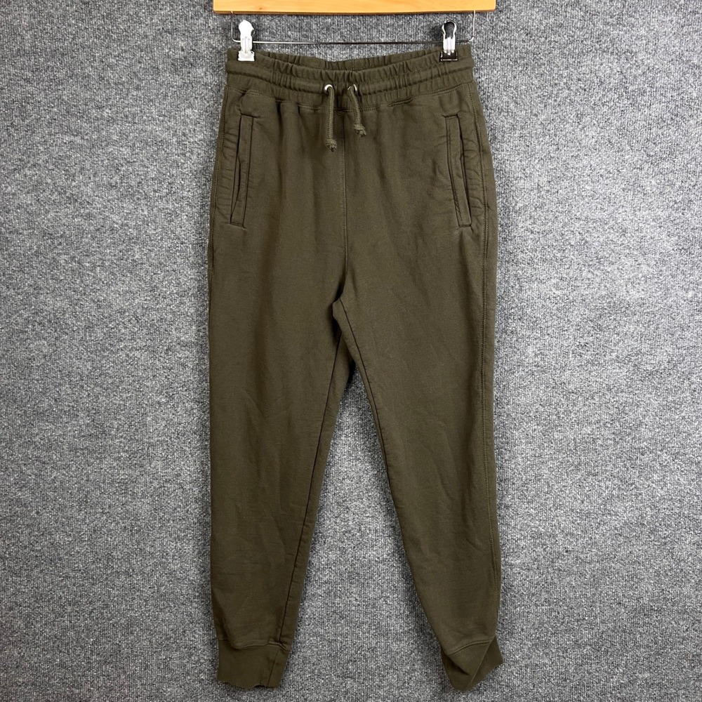 The North Face Olive Green Joggers Sweatpants Casual Lounge Athletic Men's Small